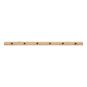 Oak coat rack - Black hooks HD14