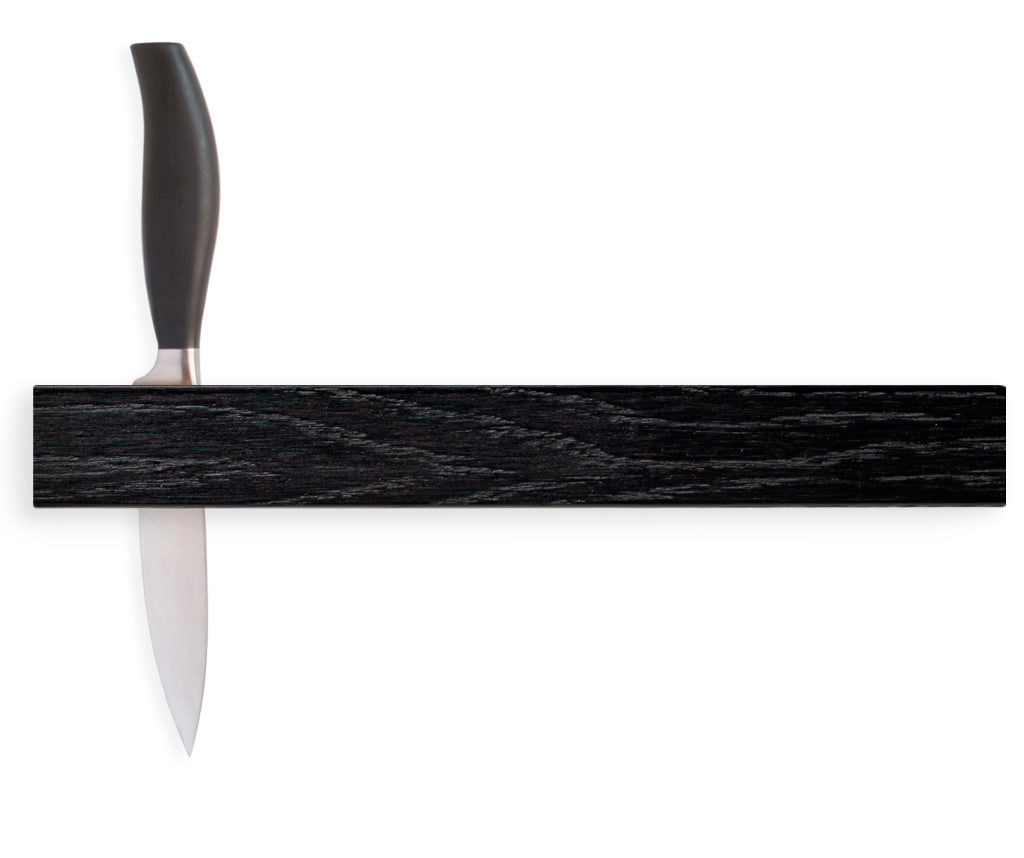 Svartlackerad knivskena